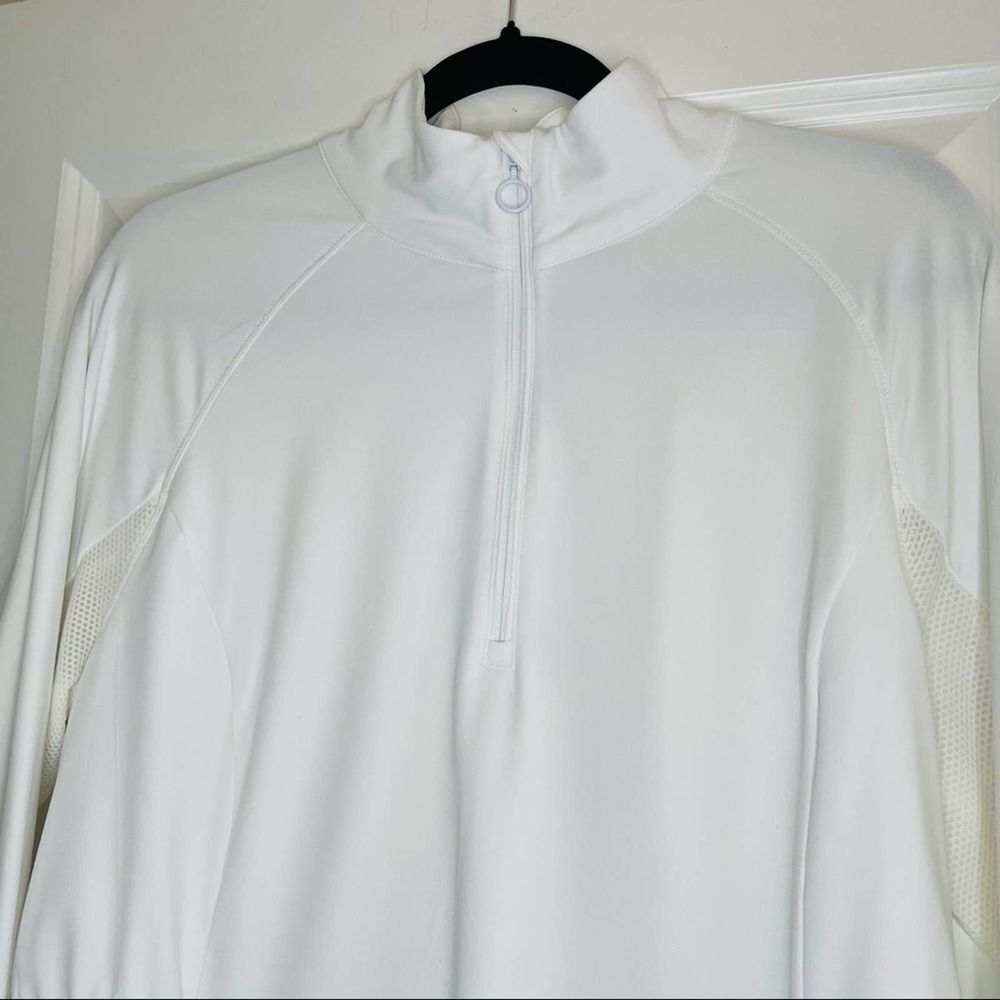Fabletics White Running Jacket - image 2